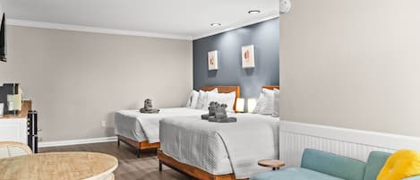 Wifi gratis y ropa de cama