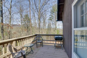 House (1 Bedroom) | Interior - Mountain Retreat w/ Loft, Fire Pit, & Grill (Delray)