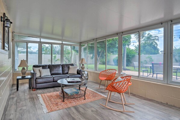 Interior - Colorful Fort Myers Home w/ Sunroom & Patio! (Fort Myers)