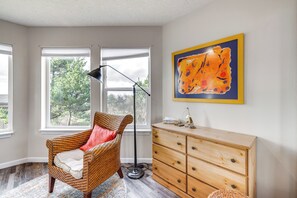 Interior - Oceanside Beach Home w/ 180-degree Views! (Tillamook)