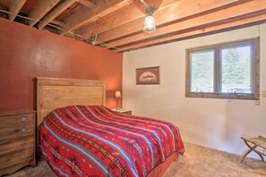 House (2 Bedrooms) | Interior - Creekside Rapid City Cabin w/ Deck on 30 Acres! (Rapid City)