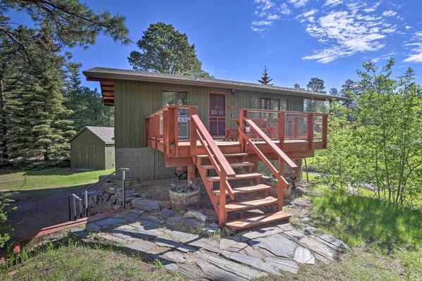 Interior - Creekside Rapid City Cabin w/ Deck on 30 Acres! (Rapid City)