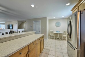 Apartment (3 Bedrooms) | Interior - Retreat w/ BBQ + Balcony: 1 Block to Boardwalk! (Wildwood)