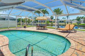 House (3 Bedrooms) | Pool | Outdoor pool - Cape Coral Home w/ Pool, Lanai, & Canal Access! (Cape Coral)