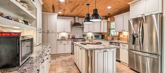 Family Game Room: Spacious Overgaard Cabin