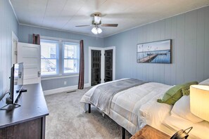 3 室のベッドルーム、アイロン / アイロン台、ベッドシーツ