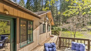 Unclassified image, 2 of 29, button - Vibrant Weaverville Escape w/ Deck & Creek! (Weaverville)