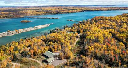 Barbeau Studio w/ St Marys River Views!