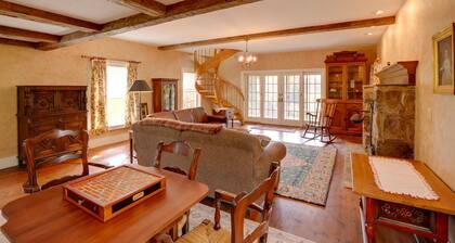 Historic New Lebanon Hideaway on 33 Private Acres!