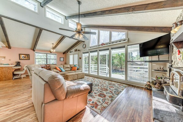 Fachada de la propiedad