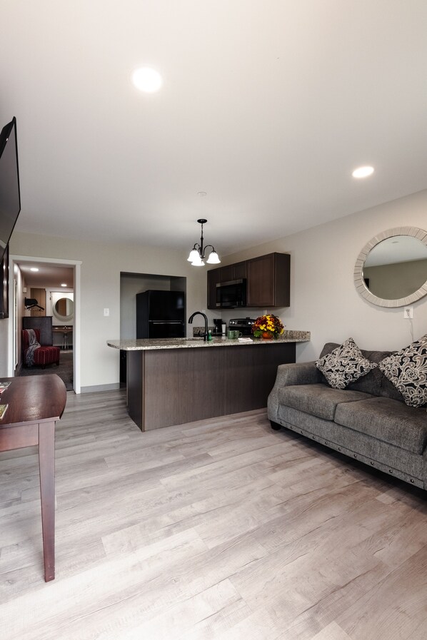 50-tums smart-tv med kabelkanaler