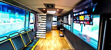 Exclusive Cabin, 2 Queen Beds, Mountain View, Mountainside | Living area | Smart TV, Netflix, streaming services