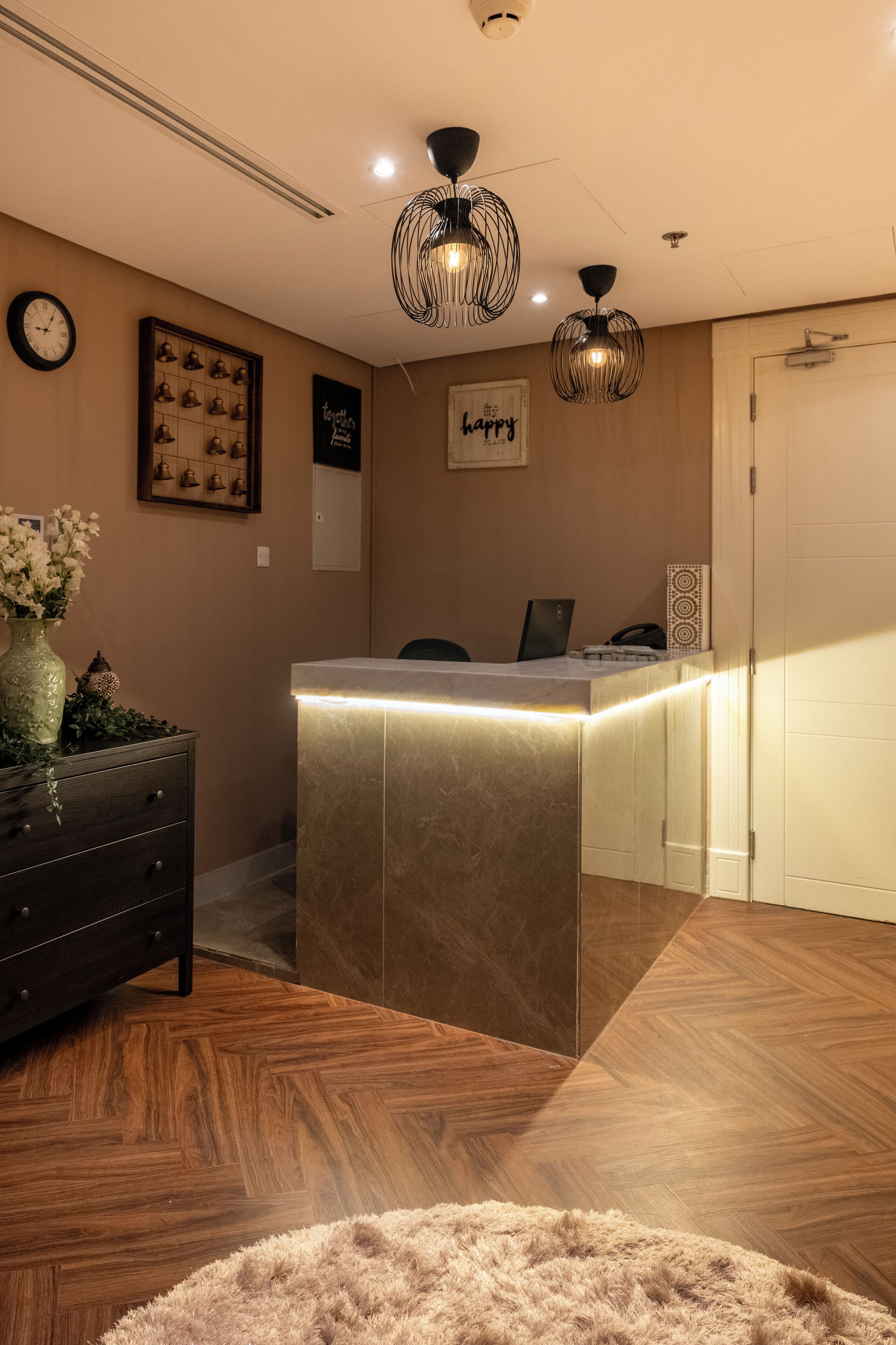 Reception della spa