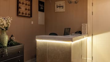 Reception della spa