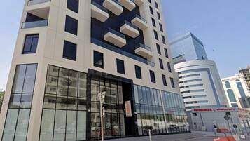 Outdoor banquet area