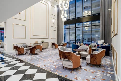 Sitzecke in der Lobby