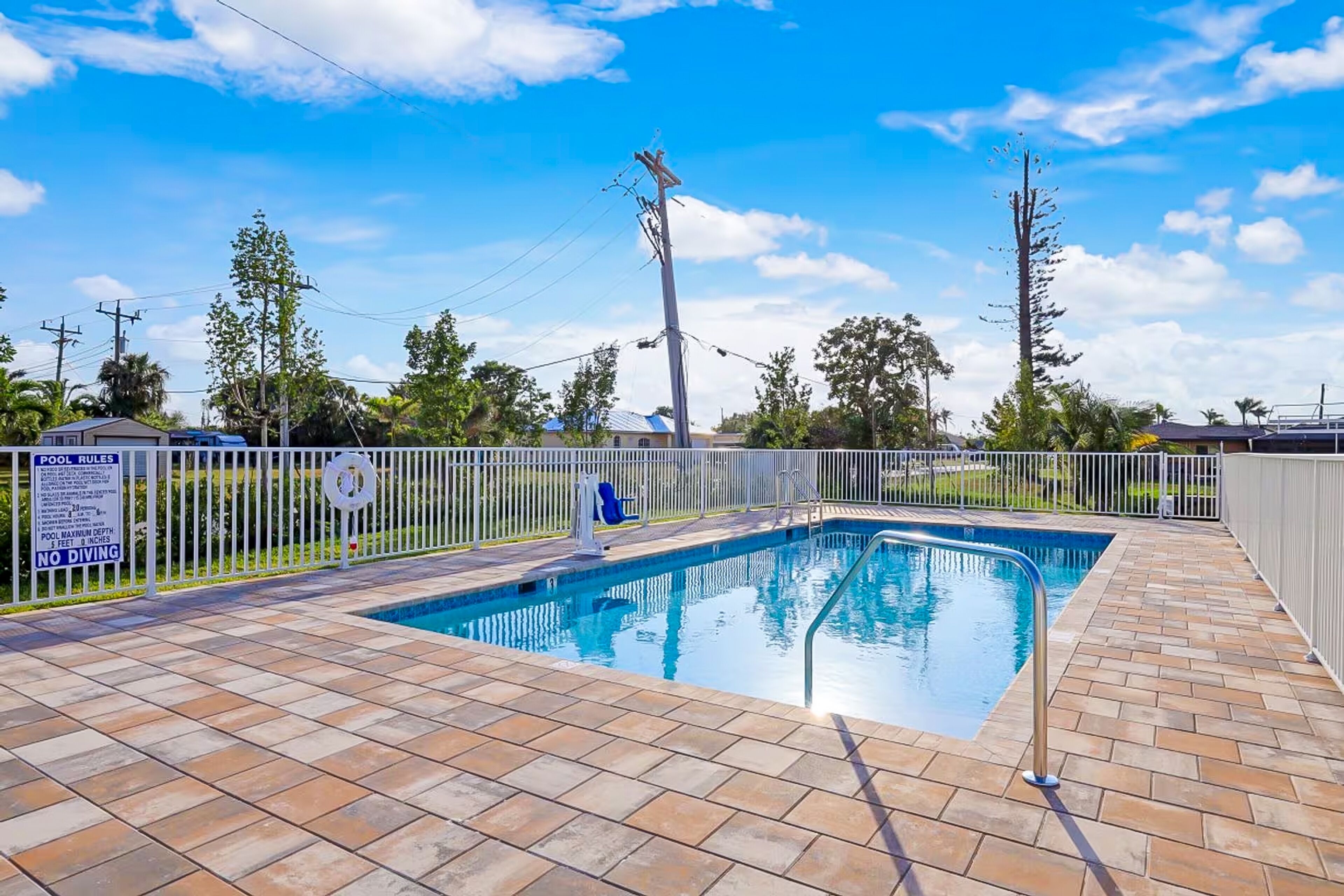 Dog-friendly retreat by the water with pool, private boat slip, & washer/dryer