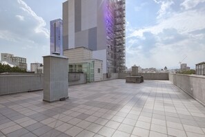 Terrace/patio - Homey 2BD w Gym Cibeles La Roma (Mexico City)