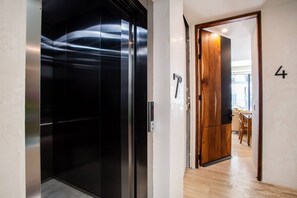 The elevator is steps away from the condo - Ocean View Retreat | Steps to Romantic Zone & Beach (Puerto Vallarta)