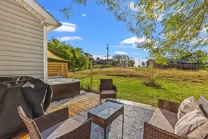 Idromassaggio all'aperto