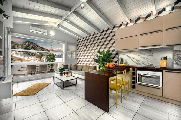 Apartment | 1 bedroom, soundproofing - Marayas Modern Loft! (Zakynthos)