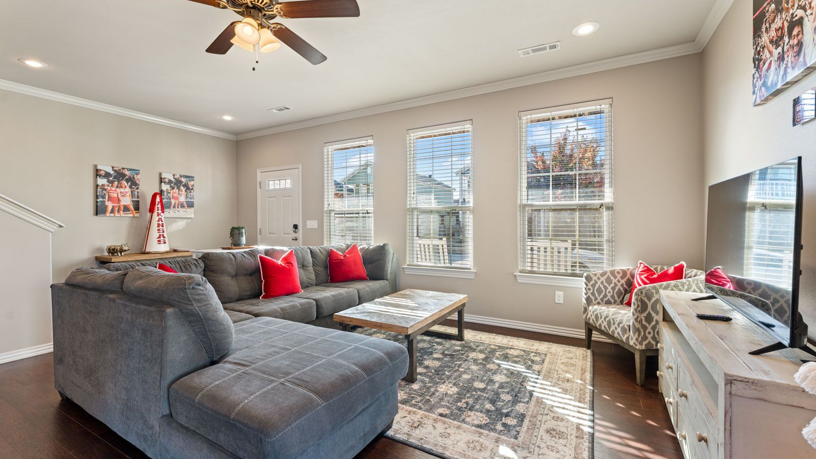 Located within minutes to many Fayetteville attractions! EV Charger Onsite