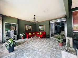 Fassade der Unterkunft