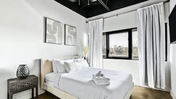 1 habitación, tabla de planchar con plancha, wifi y ropa de cama