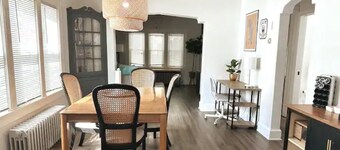 Pink Door Place with fenced yard in a walkable area & 2 miles from Fiserv Forum