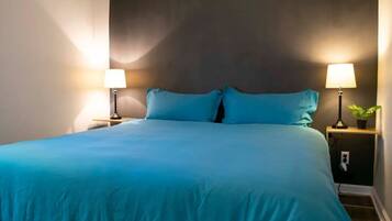 2 bedrooms, desk, free WiFi, bed sheets