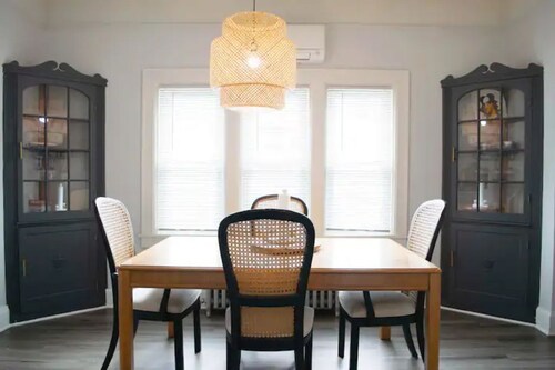 Pink Door Place with fenced yard in a walkable area & 2 miles from Fiserv Forum