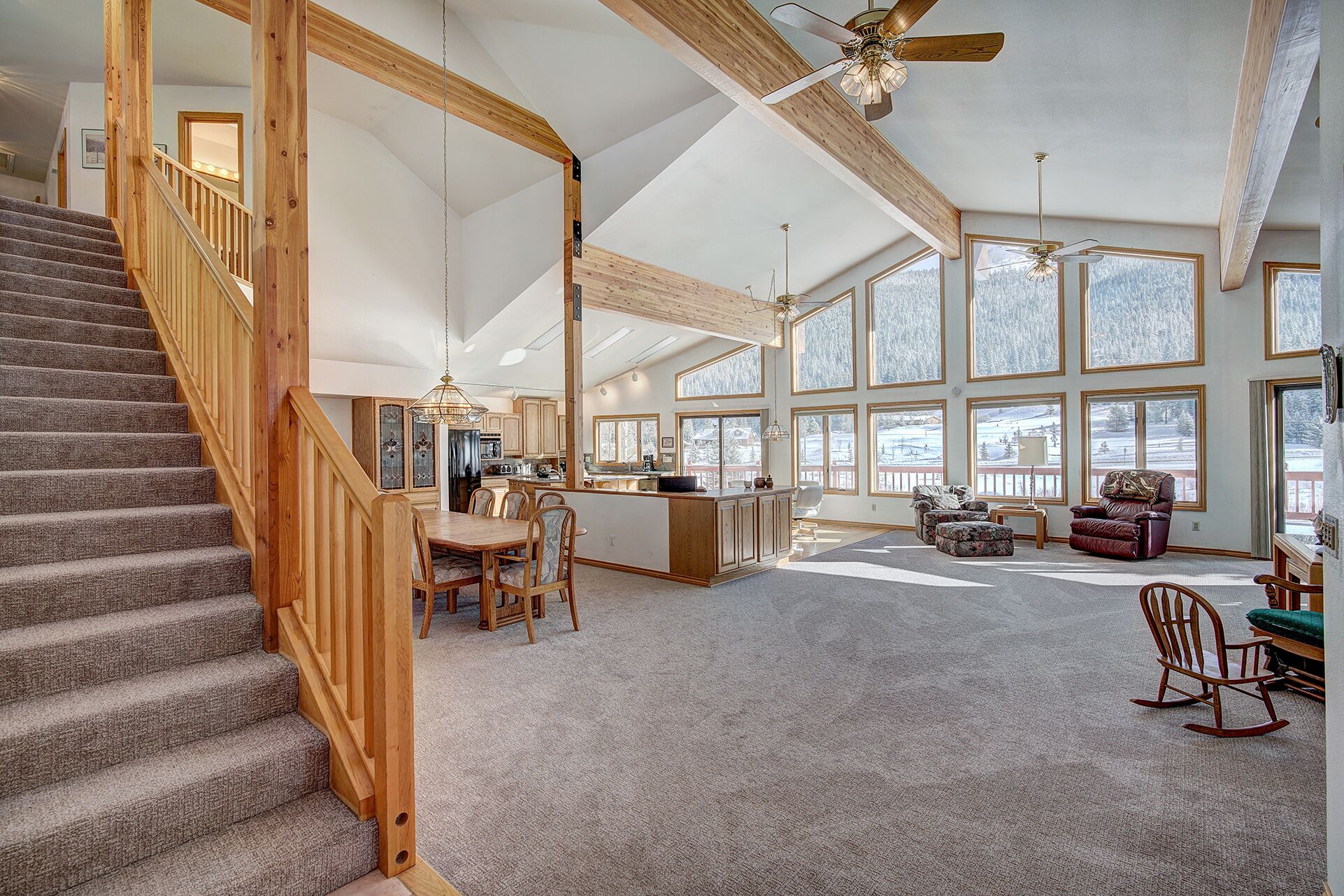 Premium House | Living area | TV, fireplace