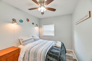 2 habitaciones, escritorio, wifi y ropa de cama