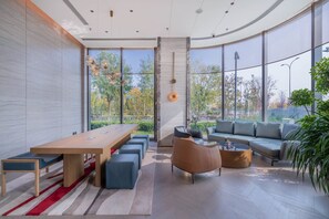 Lobby sitting area