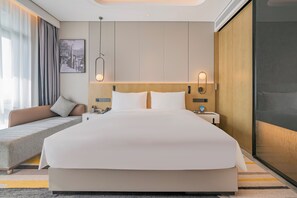 Premium bedding, down duvets, memory-foam beds, minibar