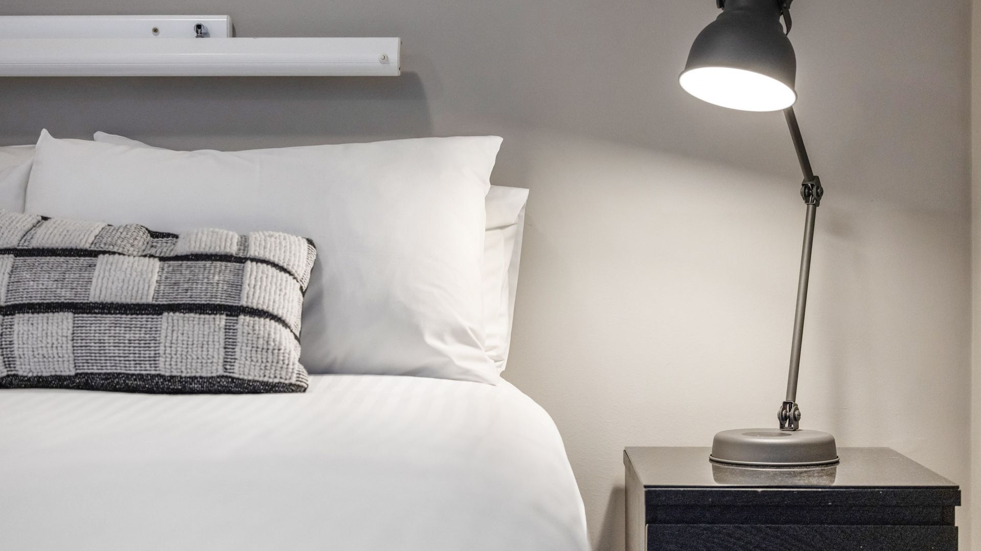 1 bedroom, iron/ironing board, bed sheets