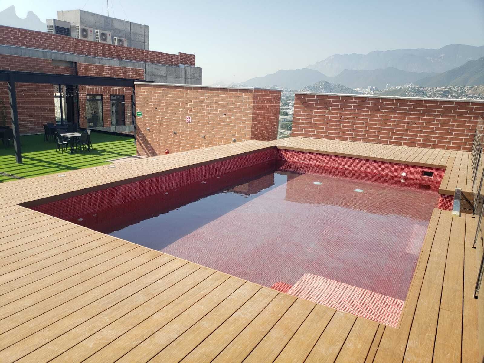 Alberca al aire libre 