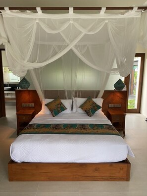 Luxury Villa, 1 King Bed, Private Pool, Garden View - Dancing Orchid Villas (Ubud)