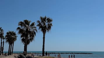 On the beach