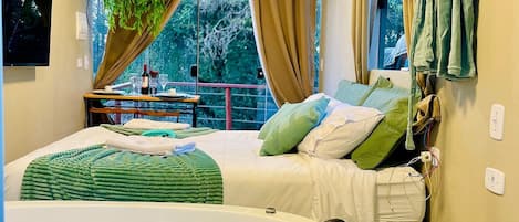 Deluxe suite | 1 slaapkamer, gratis wifi, beddengoed