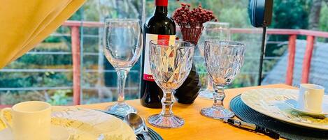 Deluxe-Suite | Speisen im Freien