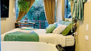 Deluxe-Suite | 1 Schlafzimmer, kostenloses WLAN, Bettwäsche