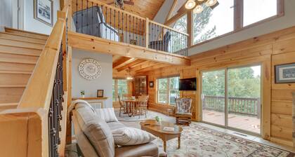 Serene Cabin w/ Deck & Fire Pit in Blue Ridge Mtns