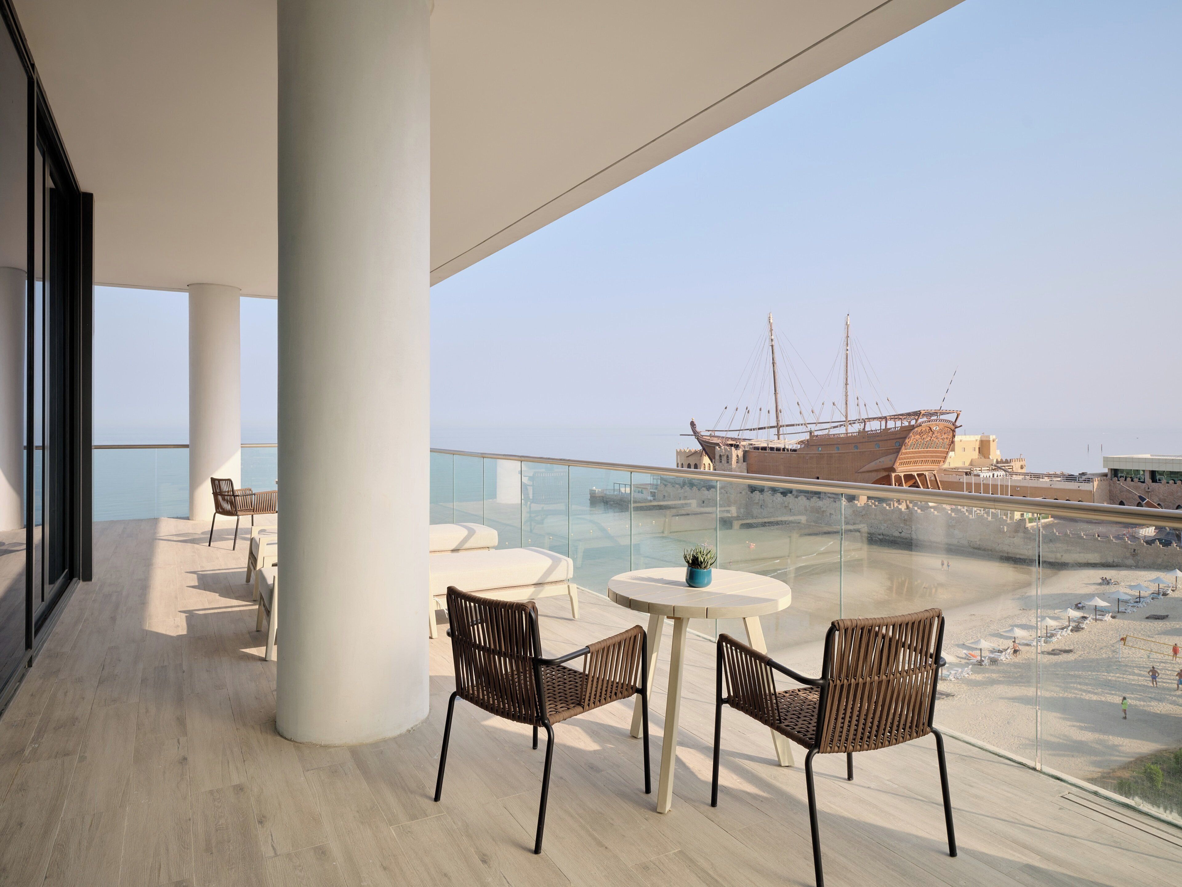 Suite, 1 King Bed, Terrace (Arabella, Seafront) | Minibar, in-room safe, laptop workspace, blackout drapes