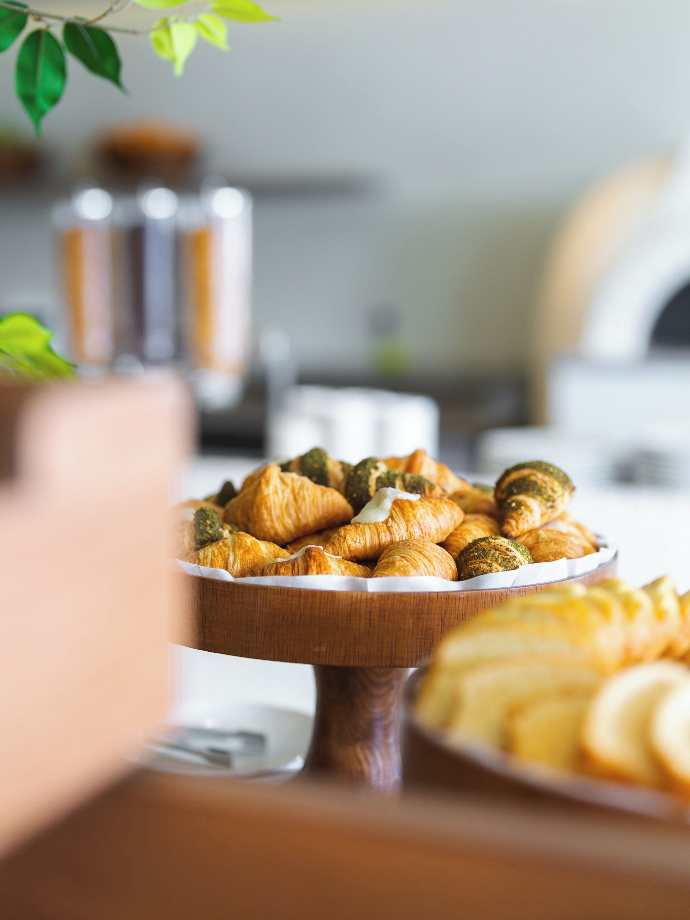 Tägliches Frühstücksbuffet gegen Gebühr