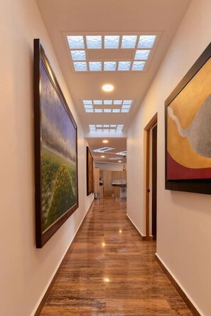 Family Villa | Living area | 165-inch flat-screen TV with cable channels, Netflix, streaming services