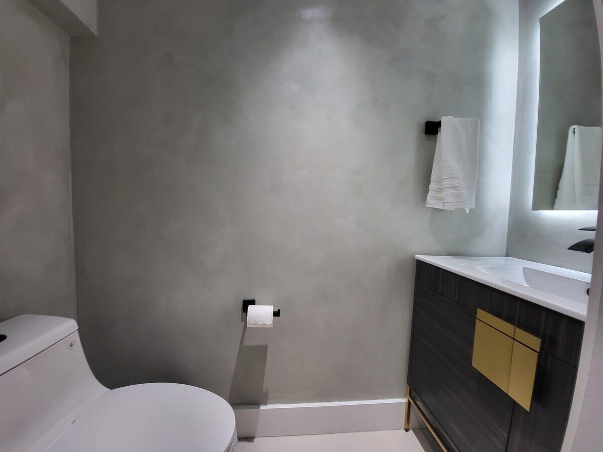 Bathroom #4 - Half bathroom on first floor for guests