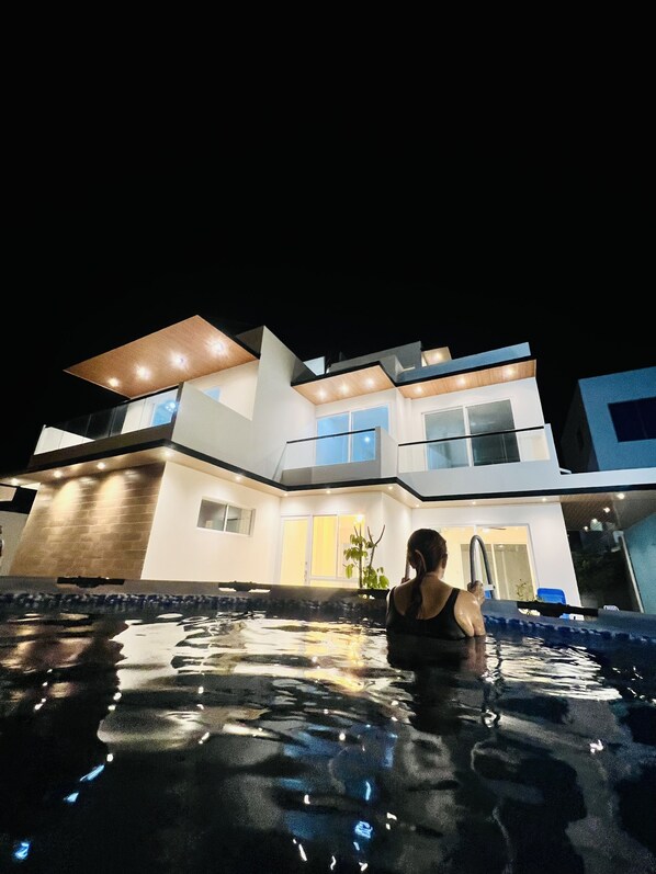 Fassade der Unterkunft