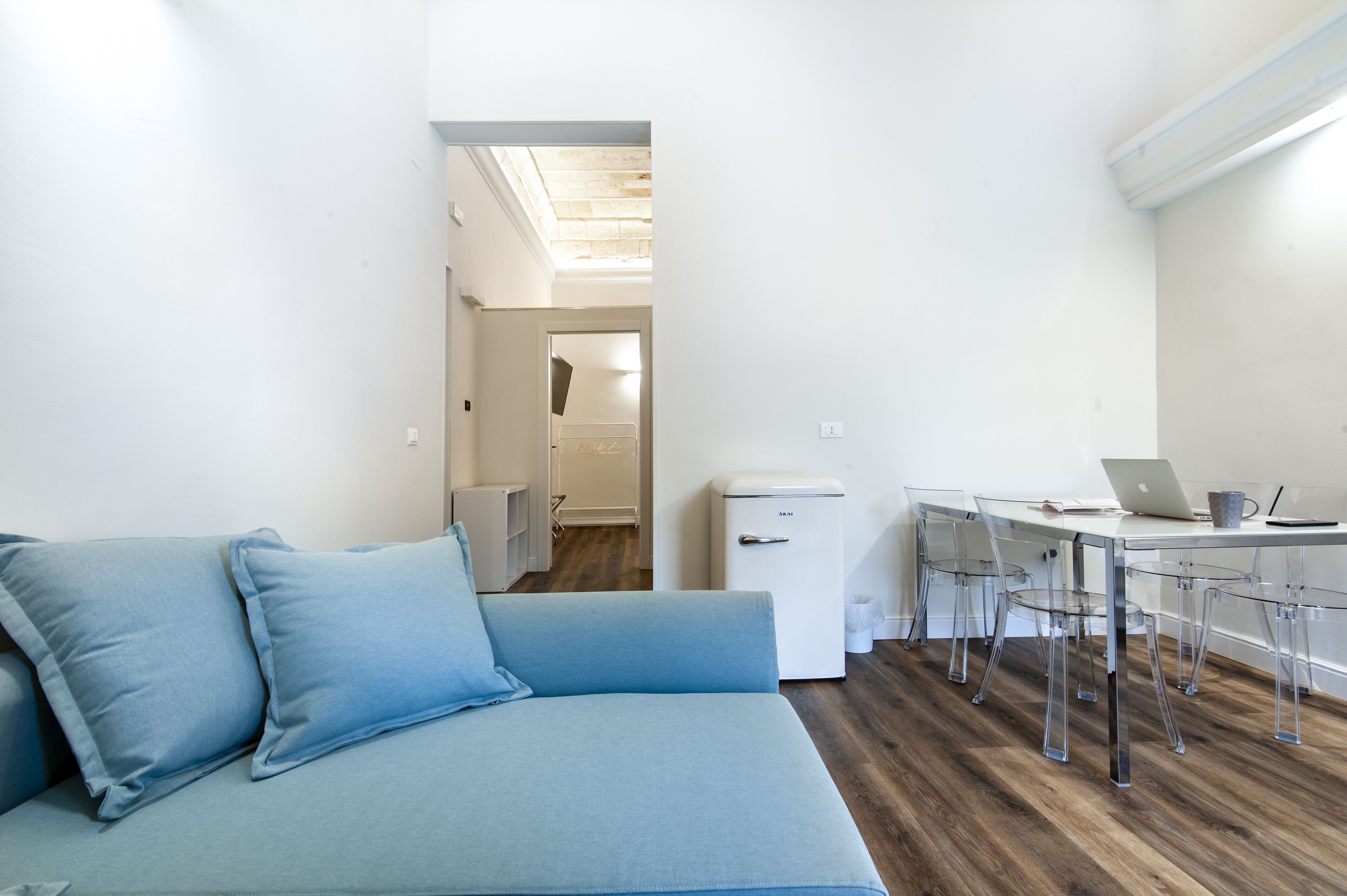 Luksussuite, 1 queensize-seng med sovesofa, terrasse, hjørnerom | Oppholdsområde