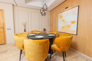 Dining - Ravishing and cozy: your new 3BR in central Rabat (Marrakesh)